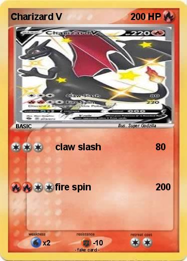 Pokemon Charizard V
