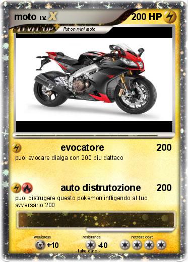 Pokemon moto
