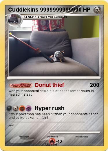 Pokemon Cuddlekins 99999999999