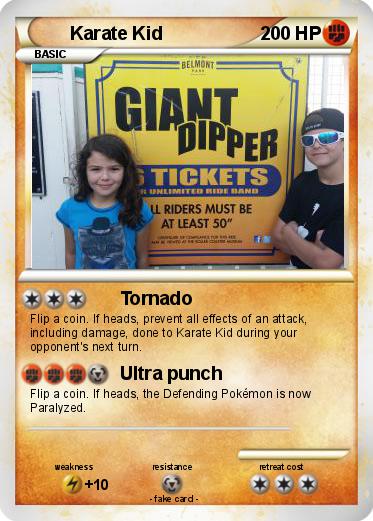 Pokemon Karate Kid
