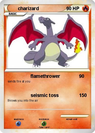 Pokemon charizard