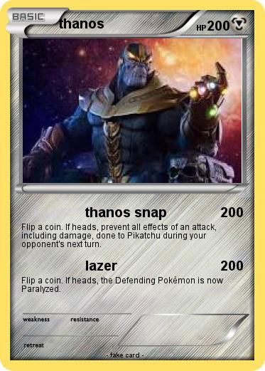 Pokemon thanos
