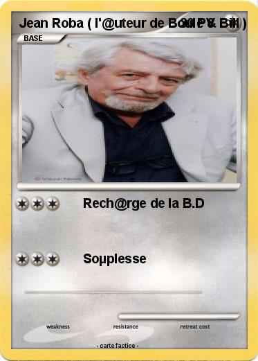 Pokemon Jean Roba ( l'@uteur de Boule & Bill )