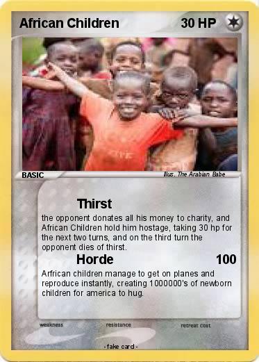 Pokemon African Children