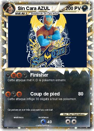 Pokemon Sin Cara AZUL