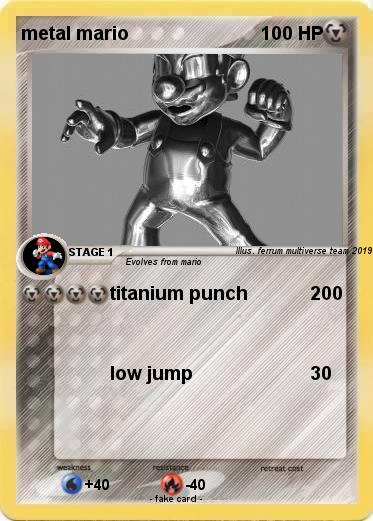 Pokemon metal mario