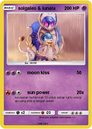Pokemon solgaleo & lunala