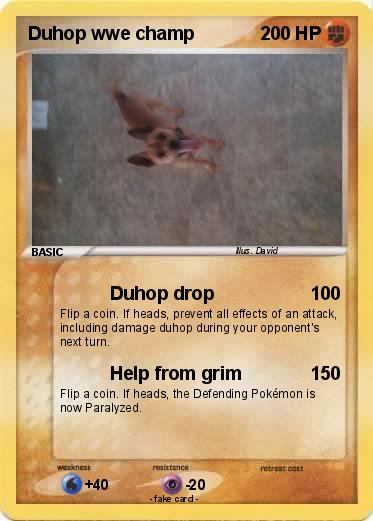 Pokemon Duhop wwe champ