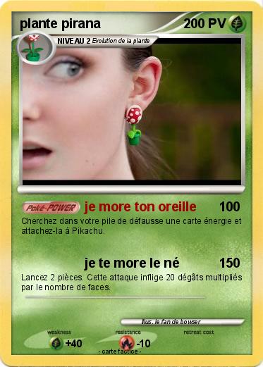 Pokemon plante pirana