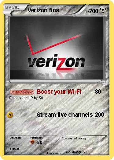 Pokemon Verizon fios