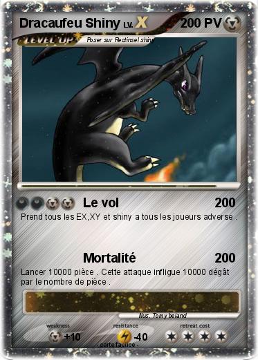 Pokemon Dracaufeu Shiny