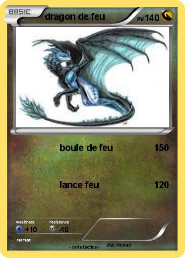 Pokemon dragon de feu
