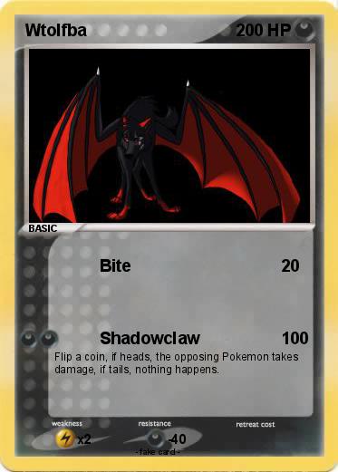 Pokemon Wtolfba