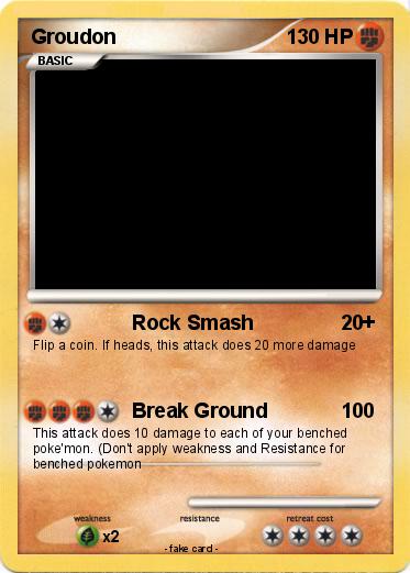 Pokemon Groudon