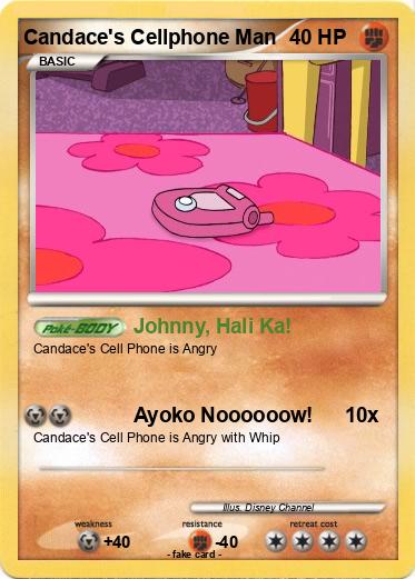Pokemon Candace's Cellphone Man