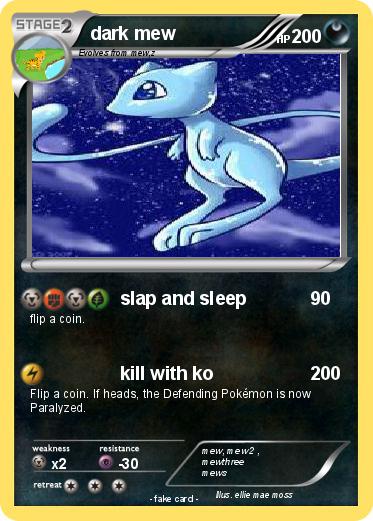 Pokemon dark mew