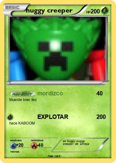 Pokemon huggy creeper