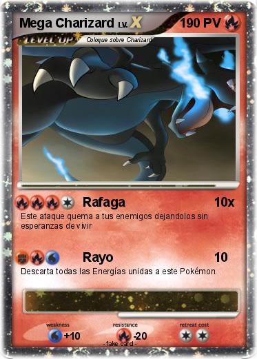 Pokemon Mega Charizard
