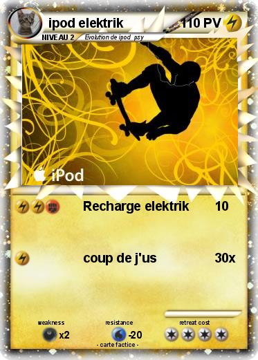 Pokemon ipod elektrik