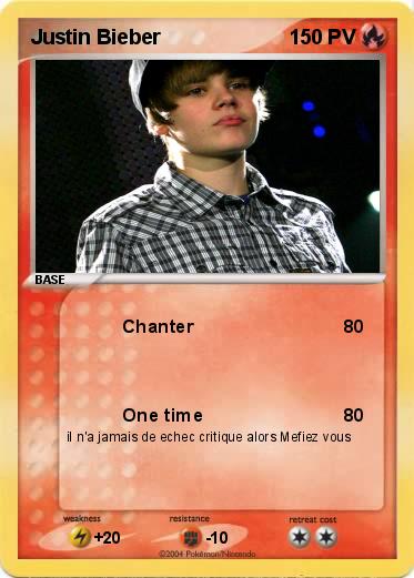 Pokemon Justin Bieber