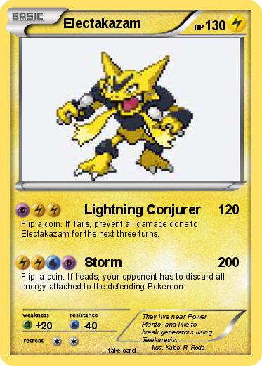 Pokemon Electakazam