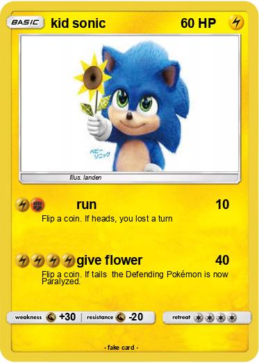 Pokemon kid sonic