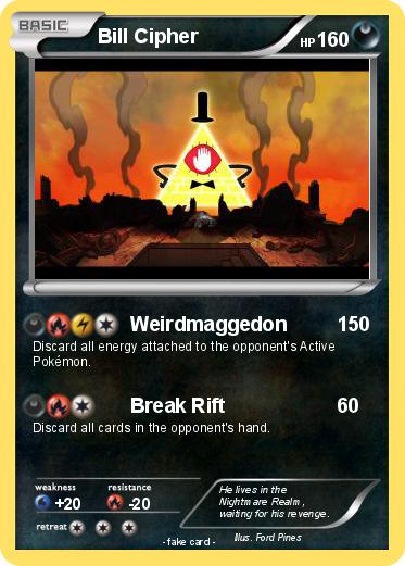 Pokemon Bill Cipher