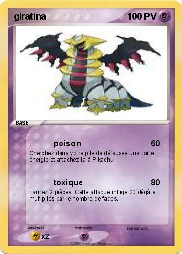 Pokemon giratina  