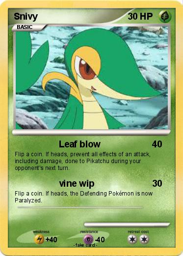 Pokemon Snivy