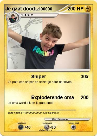 Pokemon Je gaat dood