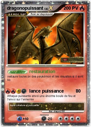 Pokemon dragonopuissant