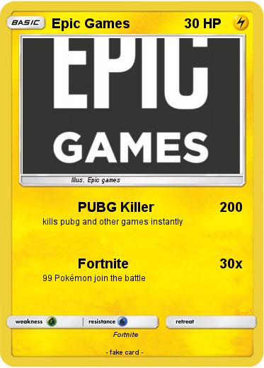 Pokemon Epic Games