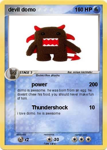 Pokemon devil domo