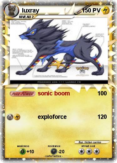 Pokemon luxray