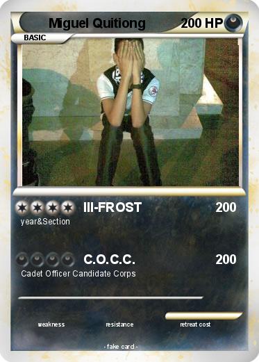 Pokemon Miguel Quitiong