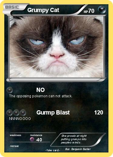 Pokemon Grumpy Cat