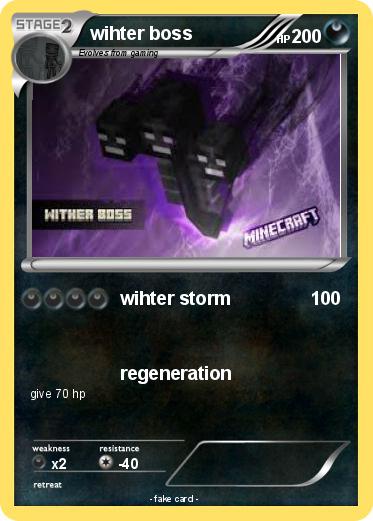 Pokemon wihter boss