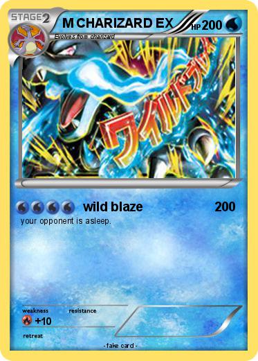 Pokemon M CHARIZARD EX