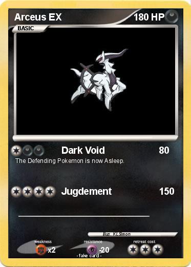 Pokemon Arceus EX