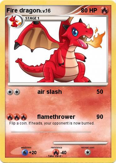 Pokemon Fire dragon