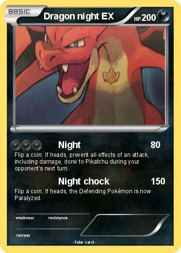 Pokemon Dragon night EX