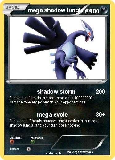 Pokemon mega shadow lungia ex