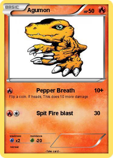 Pokemon Agumon