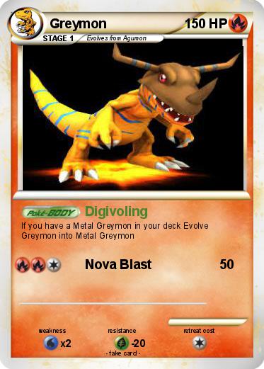 Pokemon Greymon