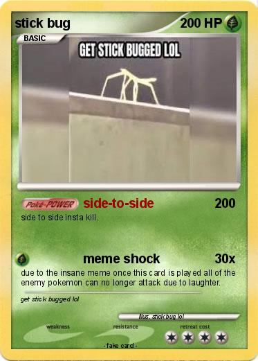 Pokemon stick bug