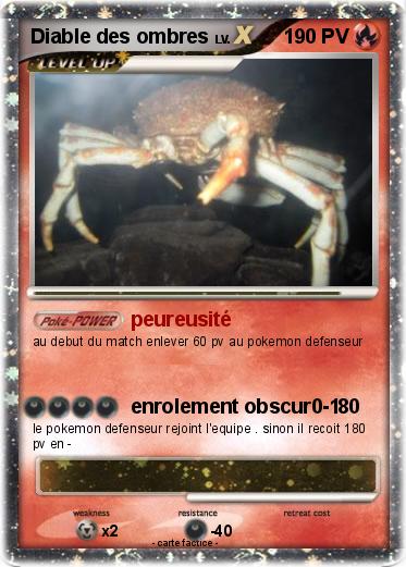 Pokemon Diable des ombres