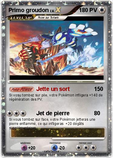 Pokemon Primo groudon