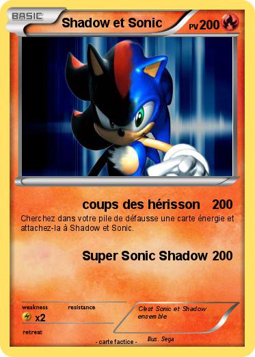 Pokemon Shadow et Sonic