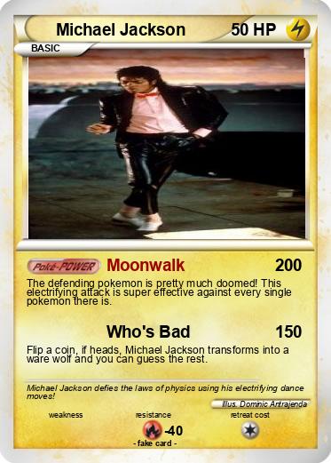 Pokemon Michael Jackson