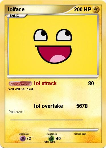 Pokemon lolface